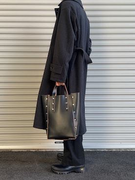 「WYM LIDNM（ウィム バイ リドム）のアイテム（その他アウター）」を使った、OZさん（メンズ・176cm）の冬コーディネート