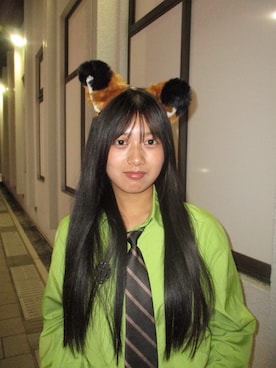 「アイテム（フォーマルスーツ/小物）」を使った、9ramxyさん（レディース・172cm）の秋コーディネート