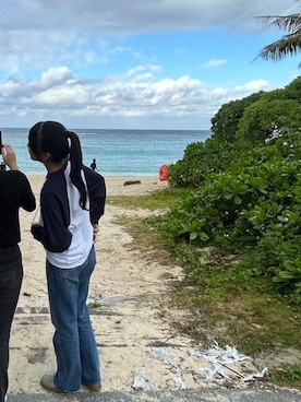 「Rodeo Crowns（ロデオクラウンズ）のアイテム」を使った、9ramxyさん（レディース・172cm）の秋コーディネート