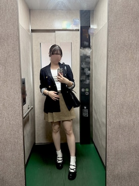 「アイテム（パンプス）」を使った、Chacoさん（レディース・165cm・20代）の秋コーディネート