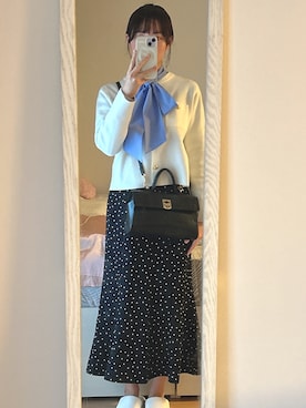 「ROPE' PICNIC（ロペピクニック）のアイテム」を使った、manami さん（レディース・159cm）の春コーディネート