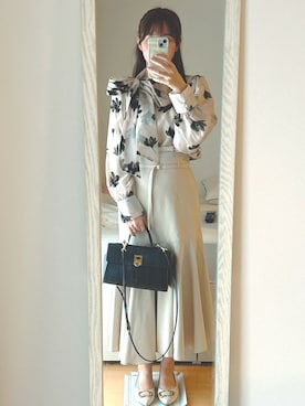 「ORiental TRaffic（オリエンタルトラフィック）のアイテム（パンプス）」を使った、manami さん（レディース・159cm）の秋コーディネート