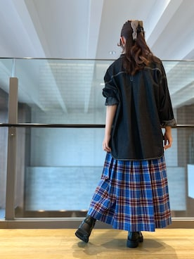 Q_takahashiさん（レディース・153cm）の冬コーディネート