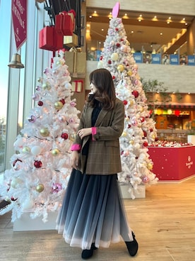 Q_takahashiさん（レディース・153cm）の秋コーディネート