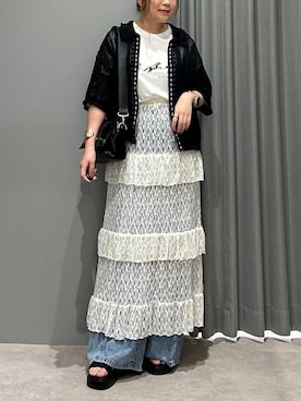 ばねさん（レディース・158cm）の春コーディネート