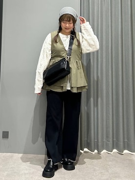 ばねさん(レディース・158cm)の春コーディネート
