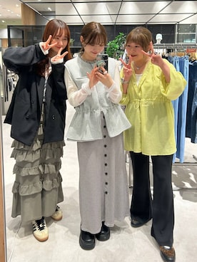 ばねさん（レディース・158cm）の春コーディネート