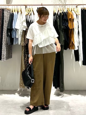 ばねさん(レディース・158cm)の夏コーディネート