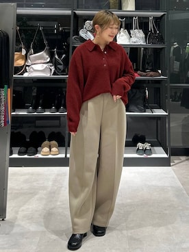 ばねさん（レディース・158cm）の冬コーディネート