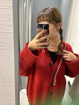 「LEPSIM（レプシィム）のストレッチサテンスカート　497324（スカート）」を使った、ばねさん（レディース・158cm）の秋コーディネート