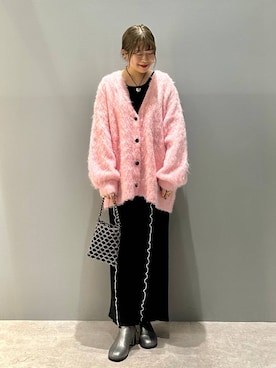 「アイテム（ママ＆ベビー）」を使った、ばねさん（レディース・158cm）の冬コーディネート