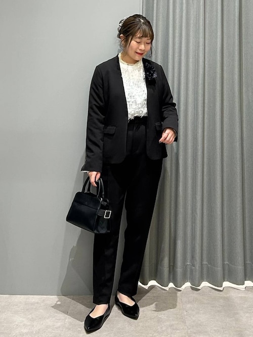 入卒式／セレモニー】Wクロステーパードパンツ 598347（その他パンツ