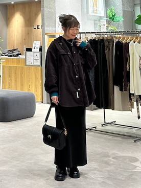 「LEPSIM（レプシィム）のアイテム（サンダル）」を使った、ばねさん（レディース・158cm）の秋コーディネート