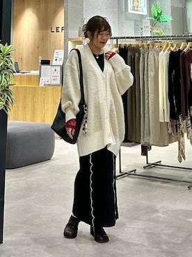 「アイテム（ママ＆ベビー）」を使った、ばねさん（レディース・158cm）の秋コーディネート