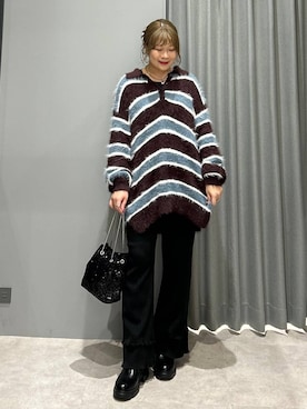 「アイテム（ママ＆ベビー）」を使った、ばねさん（レディース・158cm）の秋コーディネート