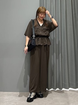ばねさん（レディース・158cm）の夏コーディネート