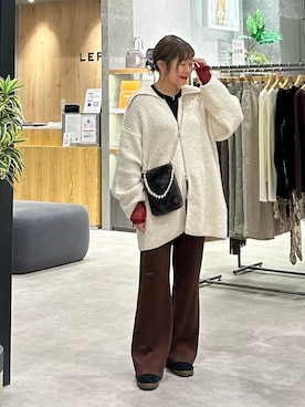 「アイテム（ママ＆ベビー）」を使った、ばねさん（レディース・158cm）の秋コーディネート