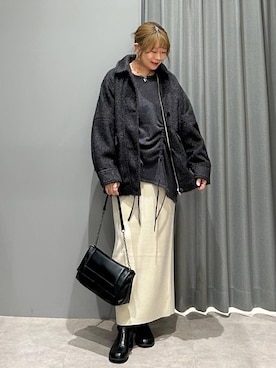 ばねさん（レディース・158cm）の冬コーディネート