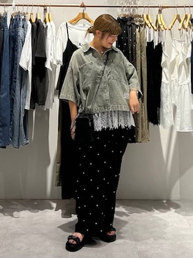 ばねさん（レディース・158cm）の夏コーディネート