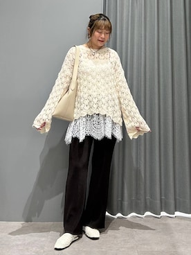 ばねさん（レディース・158cm）の春コーディネート