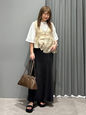 ばねさん（レディース・158cm）の春コーディネート