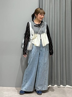 ばねさん（レディース・158cm）の春コーディネート