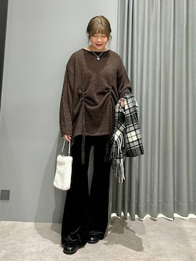 ばねさん（レディース・158cm）の冬コーディネート
