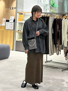 ばねさん（レディース・158cm）の秋コーディネート