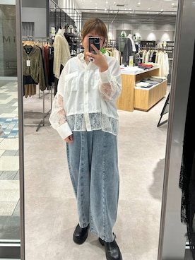 ばねさん（レディース・158cm）の春コーディネート