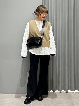 ばねさん（レディース・158cm）の春コーディネート