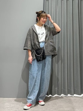 ばねさん(レディース・158cm)の春コーディネート