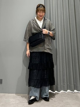 ばねさん(レディース・158cm)の春コーディネート