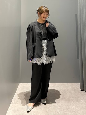 ばねさん（レディース・158cm）の春コーディネート