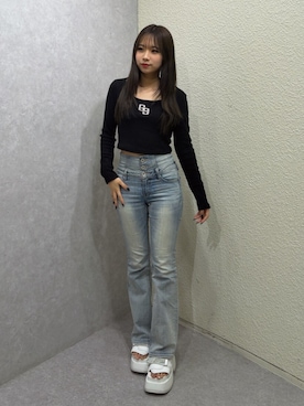 hinaさん（レディース・154cm）の春コーディネート
