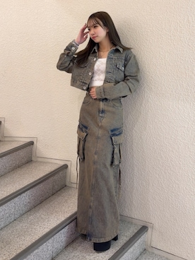 hinaさん(レディース・154cm)の冬コーディネート