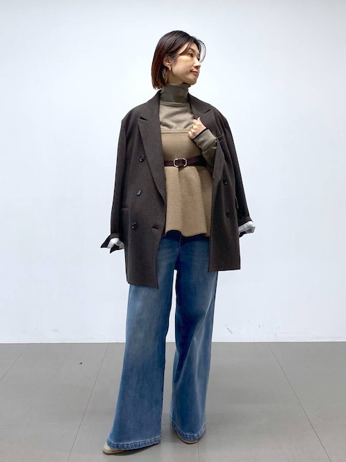 セール】BARNYARDSTORM / 裏起毛ワイドデニムパンツ【WEB限定サイズL