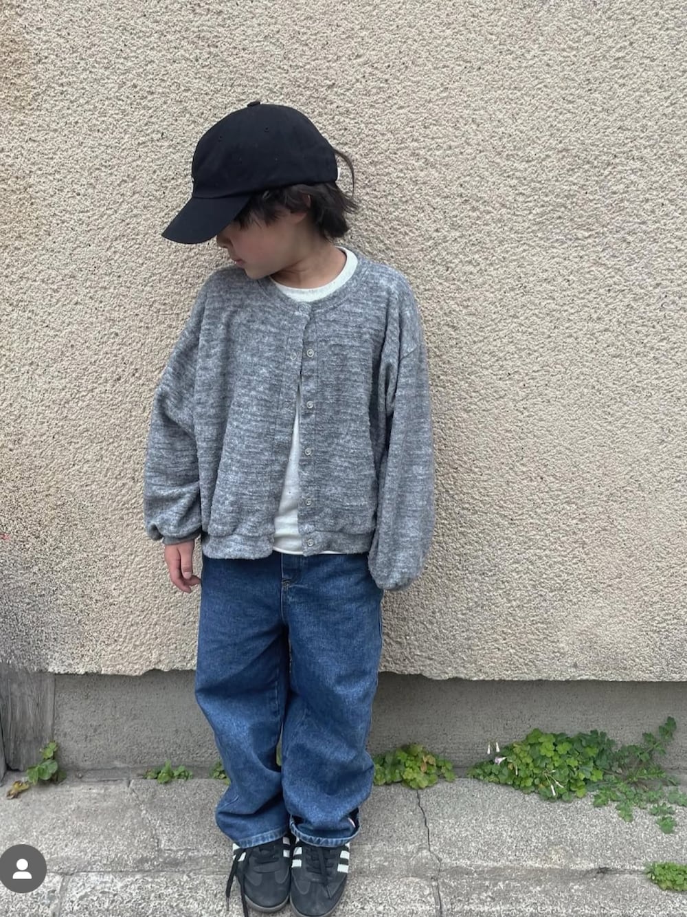 「韓国子供服、キッズファッション、キッズコーデ、男の子、6歳、男の子コーデ、男の子ファッション、小学生、小学生コーデ」｜「digreenのアイテム（その他アウター、グレー系）」を使った、3kids monさん（キッズ・123cm）の夏コーディネートの1枚目の写真