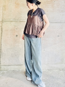 「SM2（エスエムツー）のアイテム」を使った、natumikuさん（レディース・152cm）の夏コーディネート