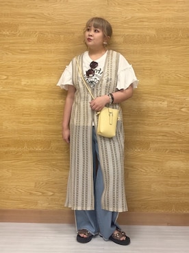 ぁむさん（レディース・151cm）の春コーディネート