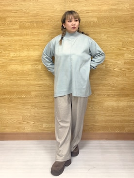 「SHOO・LA・RUE（シューラルー）のアイテム」を使った、ぁむさん（レディース・151cm）の秋コーディネート