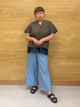 ぁむさん(レディース・151cm)の夏コーディネート