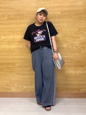 ぁむさん(レディース・151cm)の夏コーディネート