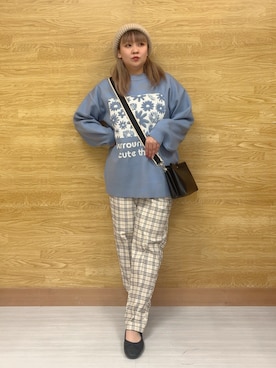 ぁむさん（レディース・151cm）の冬コーディネート