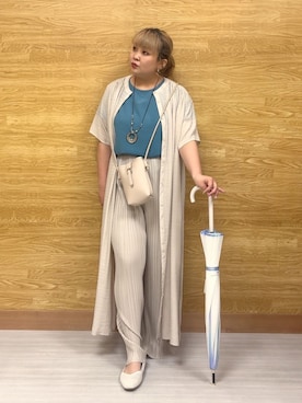 ぁむさん（レディース・151cm）の夏コーディネート
