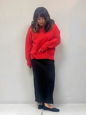 「冬を彩る色いろコーデ」｜ぁむさん（レディース・151cm）の冬コーディネート