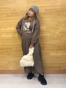 ぁむさん（レディース・151cm）の秋コーディネート