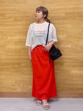 ぁむさん(レディース・151cm)の春コーディネート