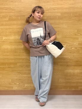 ぁむさん（レディース・151cm）の夏コーディネート