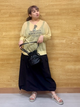 ぁむさん（レディース・151cm）の春コーディネート
