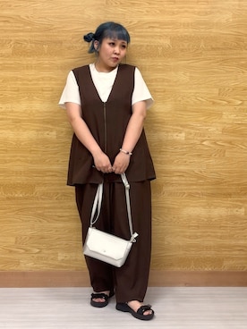 ぁむさん（レディース・151cm）の夏コーディネート